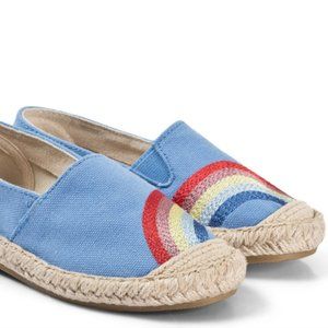 NEW Rainbow Pride JOULES Shelbury Espadrilles Sz 9